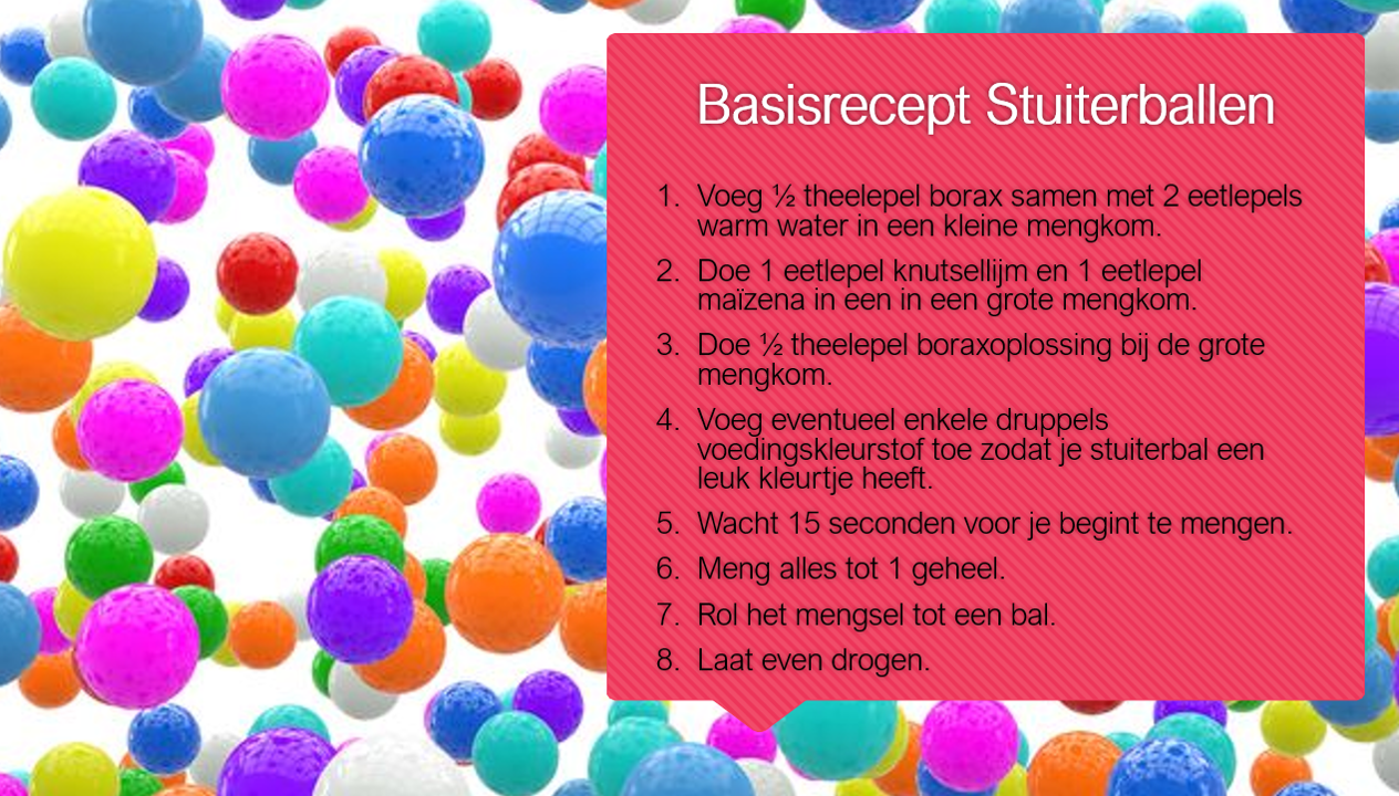 Basisrecept Stuiterballen